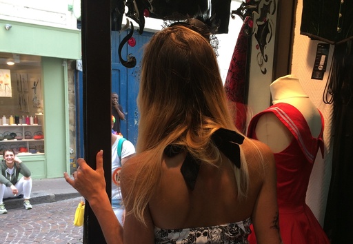 Mannequin vitrine